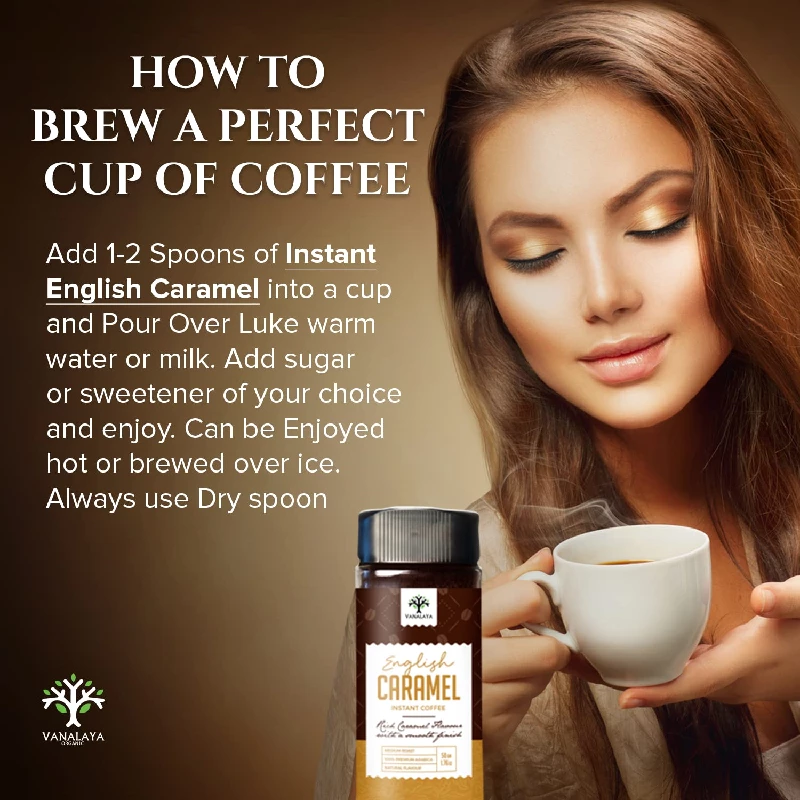Vanalaya English Caramel Instant Coffee - Image 4