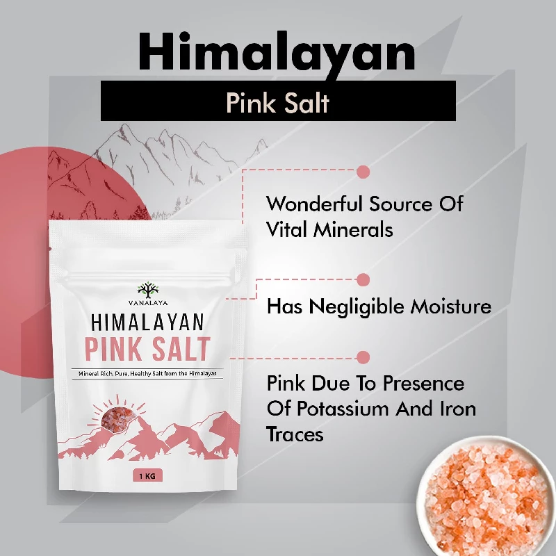 Vanalaya Himalayan Pink Salt - Image 6