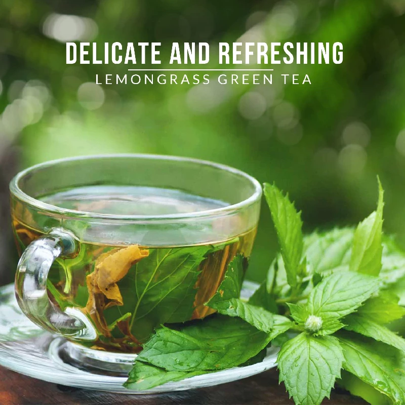 Vanalaya Lemongrass Loose Leaves Green Tea - Image 5