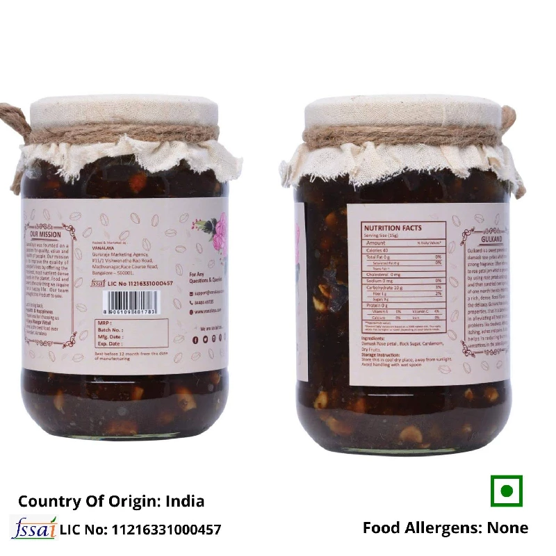 Vanalaya Natural Organic Dry fruits Gulkand - Image 3