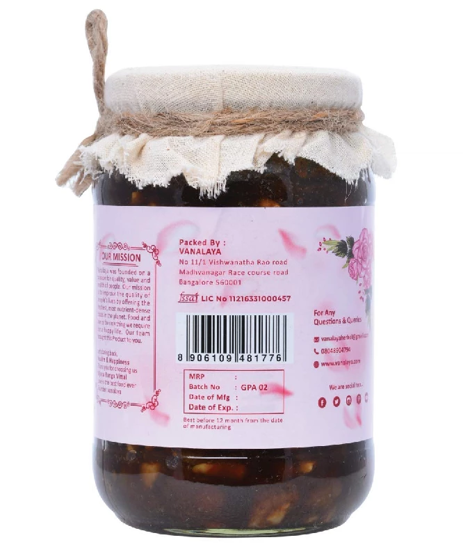 Vanalaya Natural Organic Rose & Cardamon Gulkand - Image 3