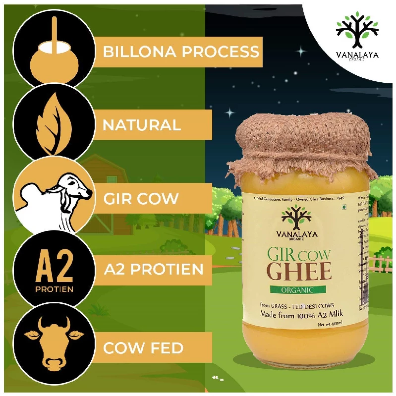 Vanalaya Organic A2 Desi Gir Cow Ghee  - Image 4