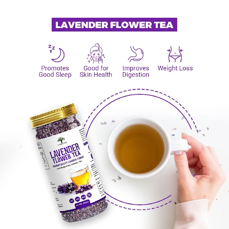 Vanalaya Organic Lavender Flower Tea - Image 6