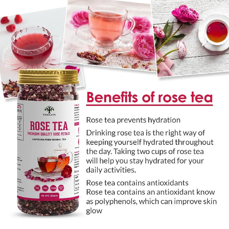 Vanalaya Rose Tea For Glowing Skin - Image 2