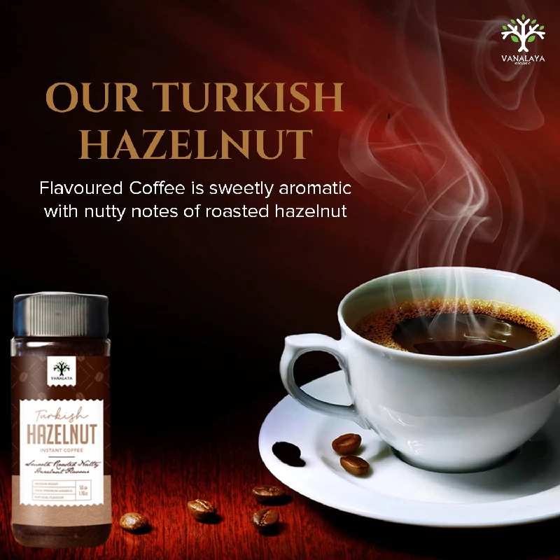 Vanalaya Turkish Hazelnut Coffee - Image 3