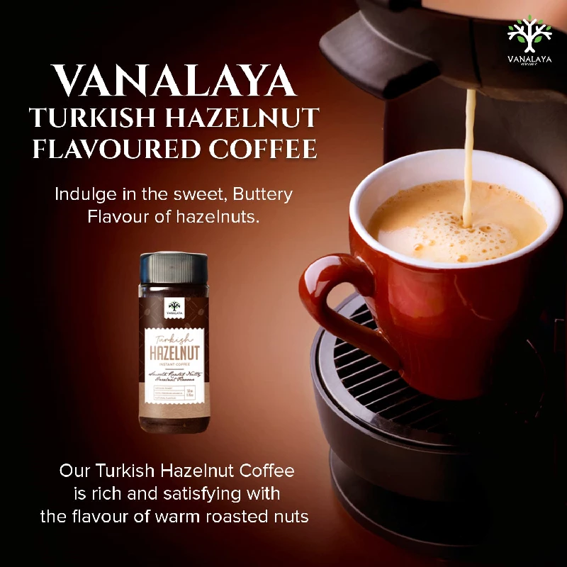 Vanalaya Turkish Hazelnut Coffee - Image 5