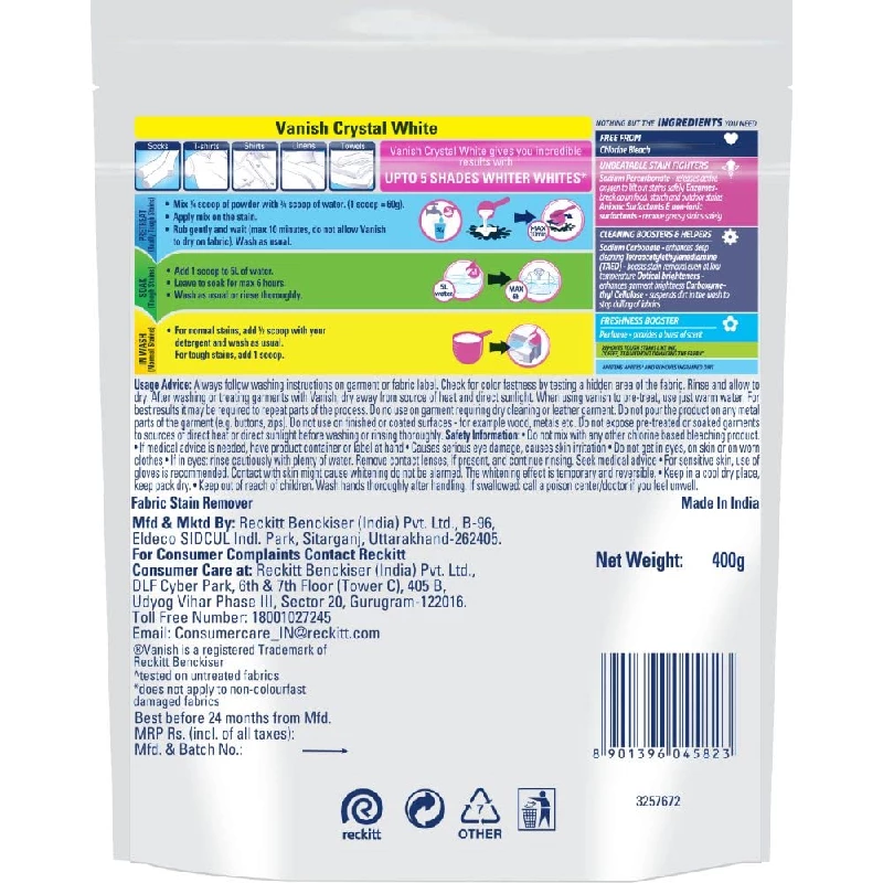 Vanish Crystal Fabric Whitener - Image 3