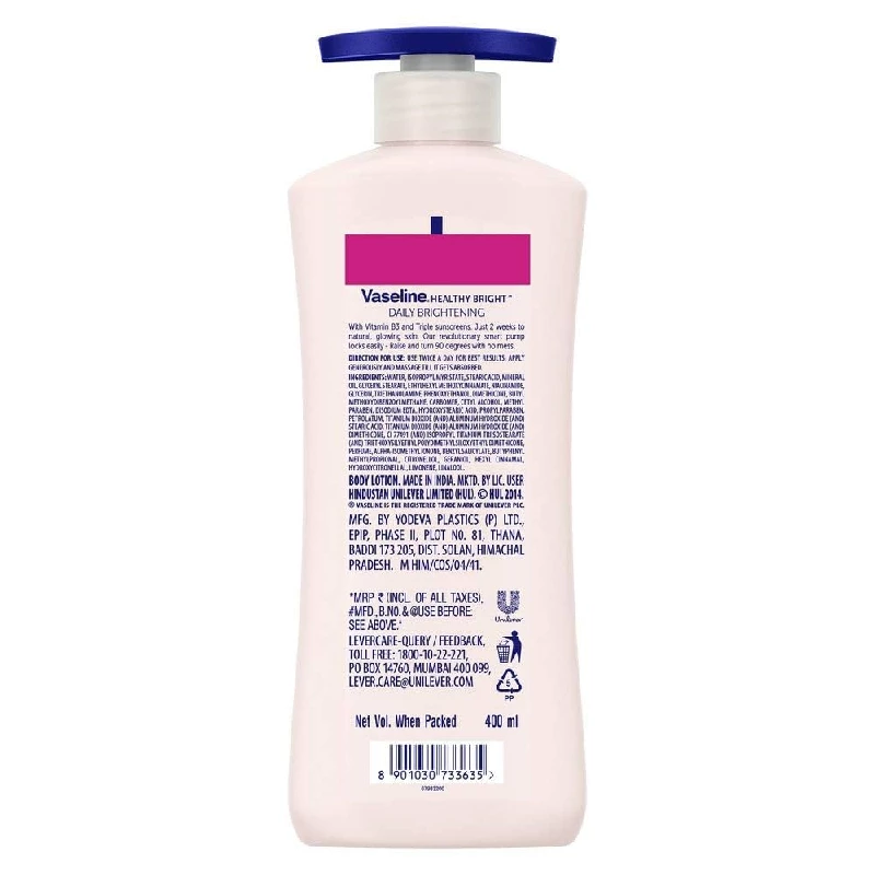 Vaseline Healthy Bright Body Lotion - Image 2