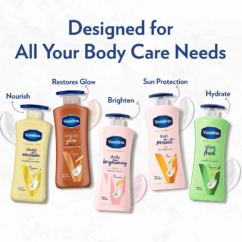 Vaseline Intensive Care Deep Moisture Nourishing Body Lotion - Image 7
