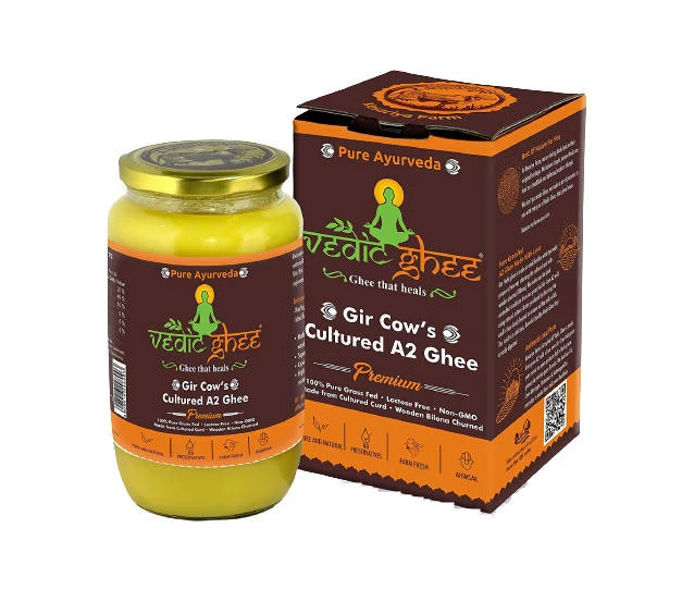 Vedic Ghee Gir Cows Cultured A2 Ghee