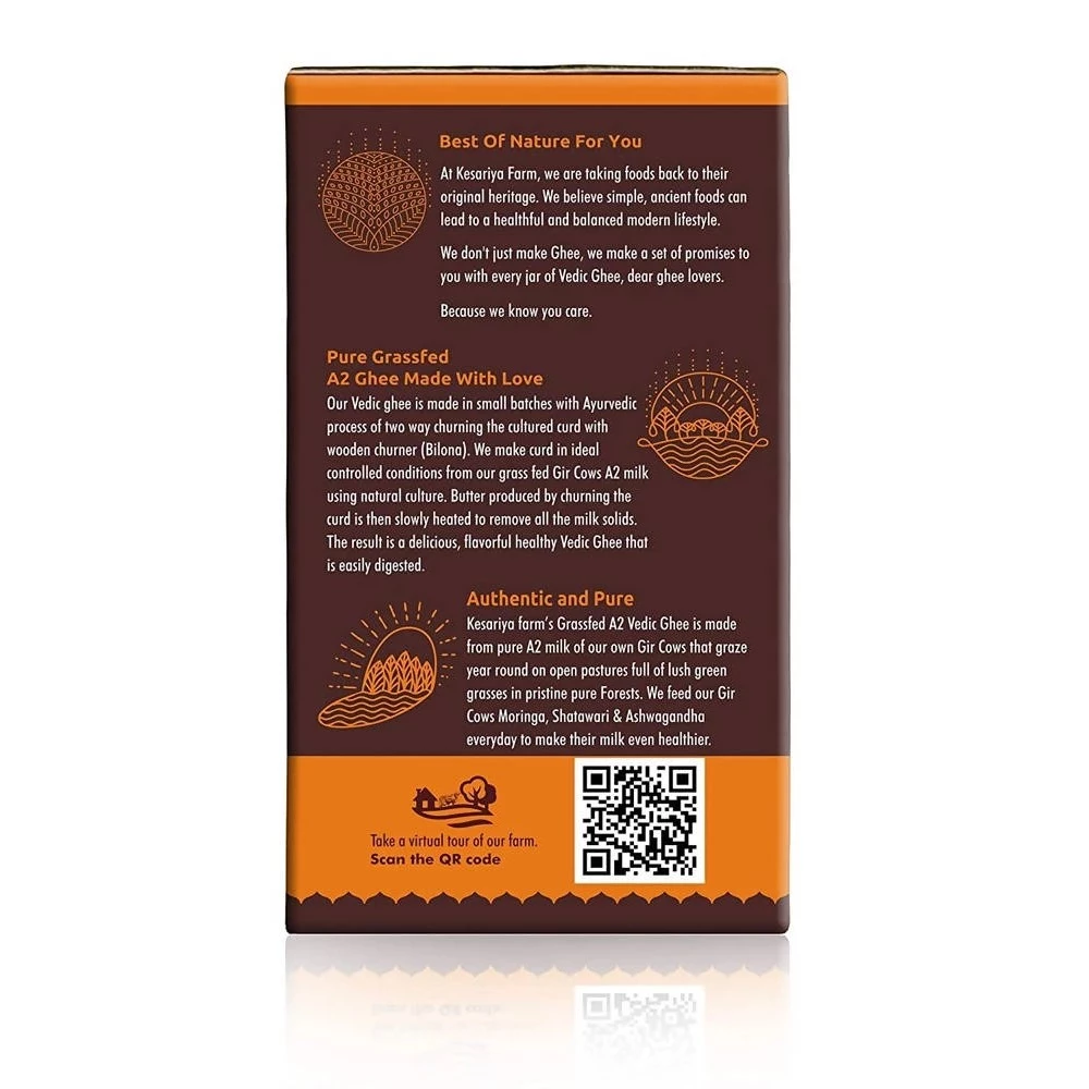 Vedic Ghee Gir Cow's Cultured A2 Ghee - Image 5