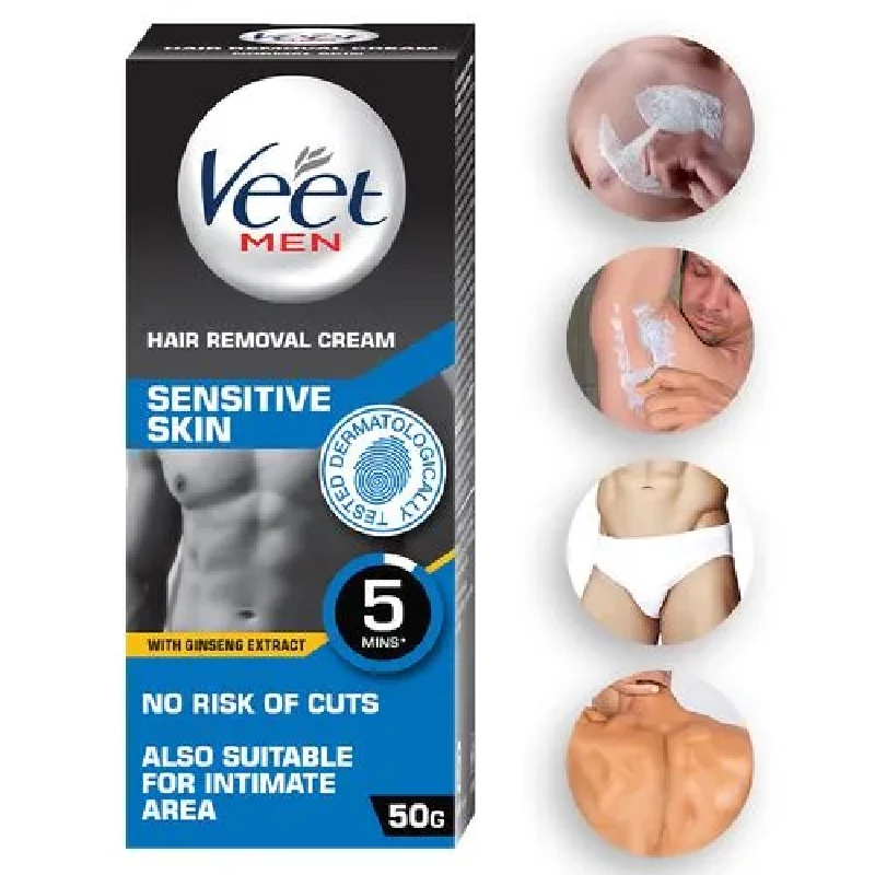 Veet Hair Removal Cream For Men Sensitive Skin