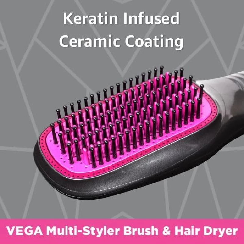 Vega 2 in 1 Multi Styler Hair Brush & Dryer - Image 4