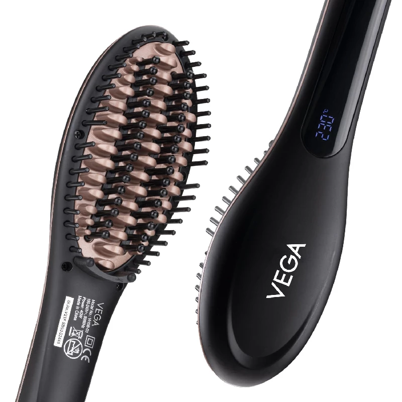 Vega X-Star Hair Straightening Brush Vega X-Star Hair Straightening Brush-Model No-VHSB-03