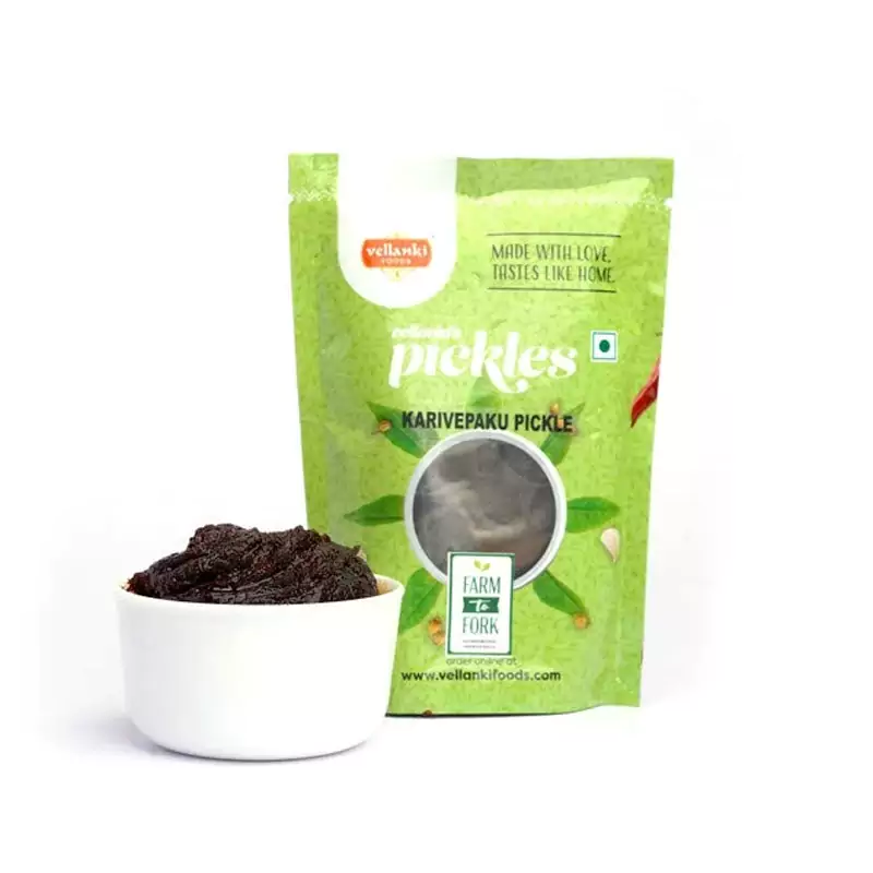 Vellanki Foods - Curry Leaves Pickle Vellanki Foods - Curry Leaves Pickle-Pack Size-500 g