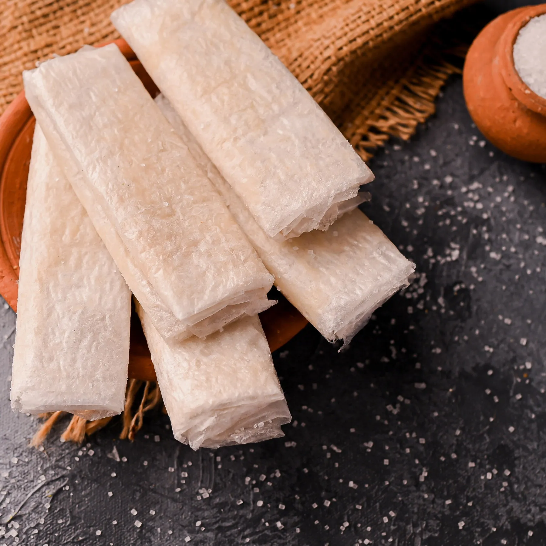 Vellanki Foods Pootharekulu Sugar(Pack of 5pcs) - Image 3
