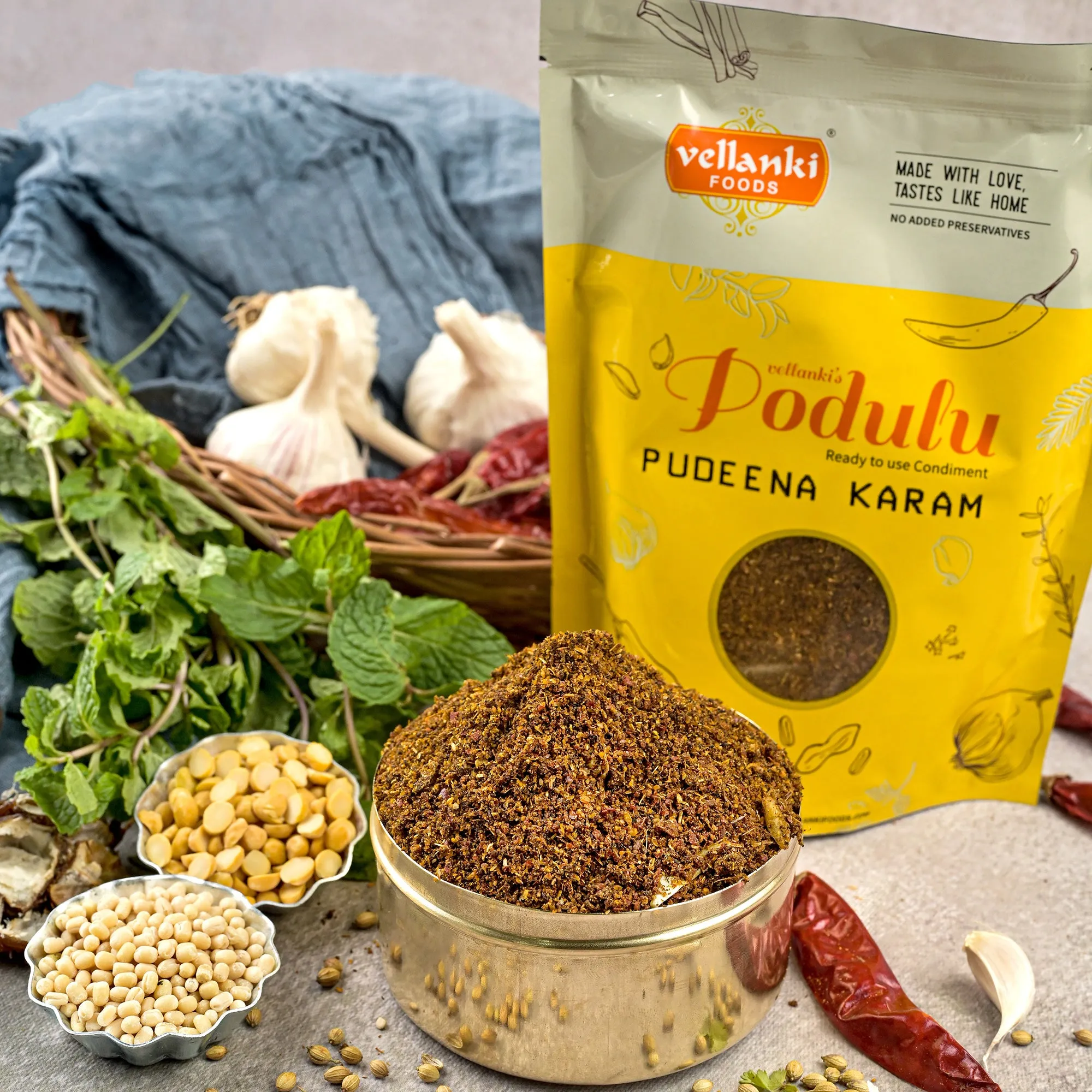 Vellanki Foods Pudina Karam - Image 2