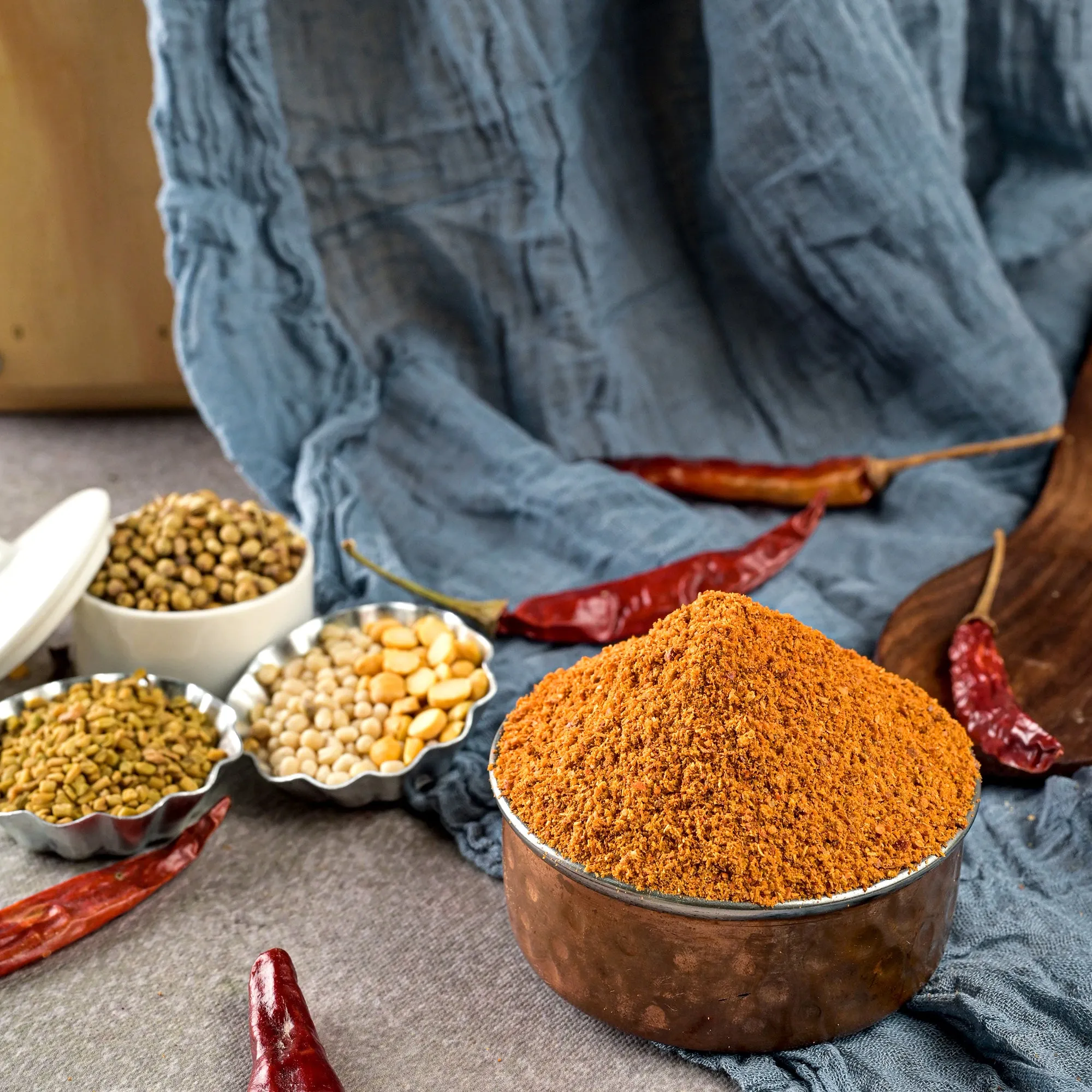 Vellanki Foods Sambar Podi (Sambar Powder) Vellanki Foods Sambar Podi (Sambar Powder)-Pack Size-250 g