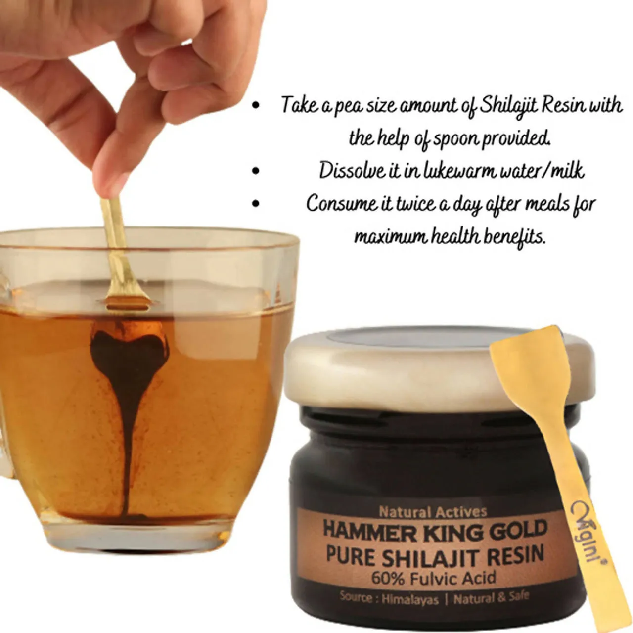 Vigini Hammer King Gold Pure SJ Resin - Image 3