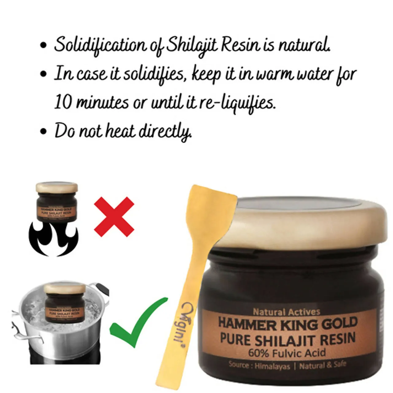 Vigini Hammer King Gold Pure SJ Resin - Image 4