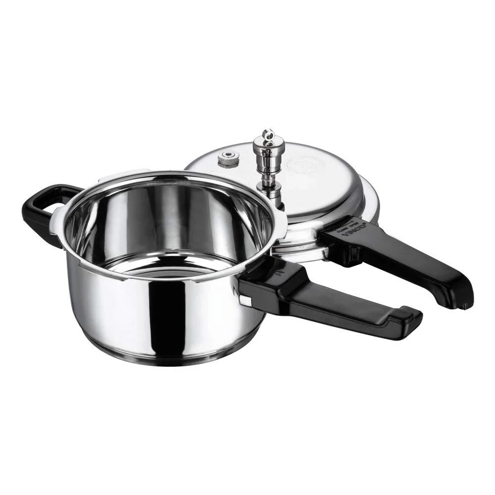 Vinod Stainless Steel Outer Lid Pressure Cooker - Induction Base - Image 11
