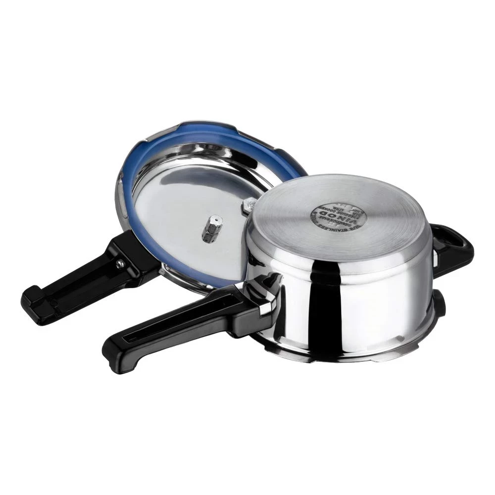 Vinod Stainless Steel Outer Lid Pressure Cooker - Induction Base - Image 12