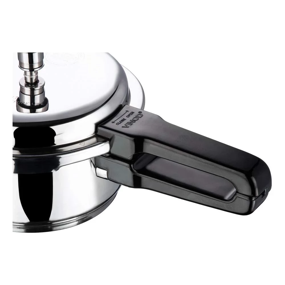Vinod Stainless Steel Outer Lid Pressure Cooker - Induction Base - Image 13