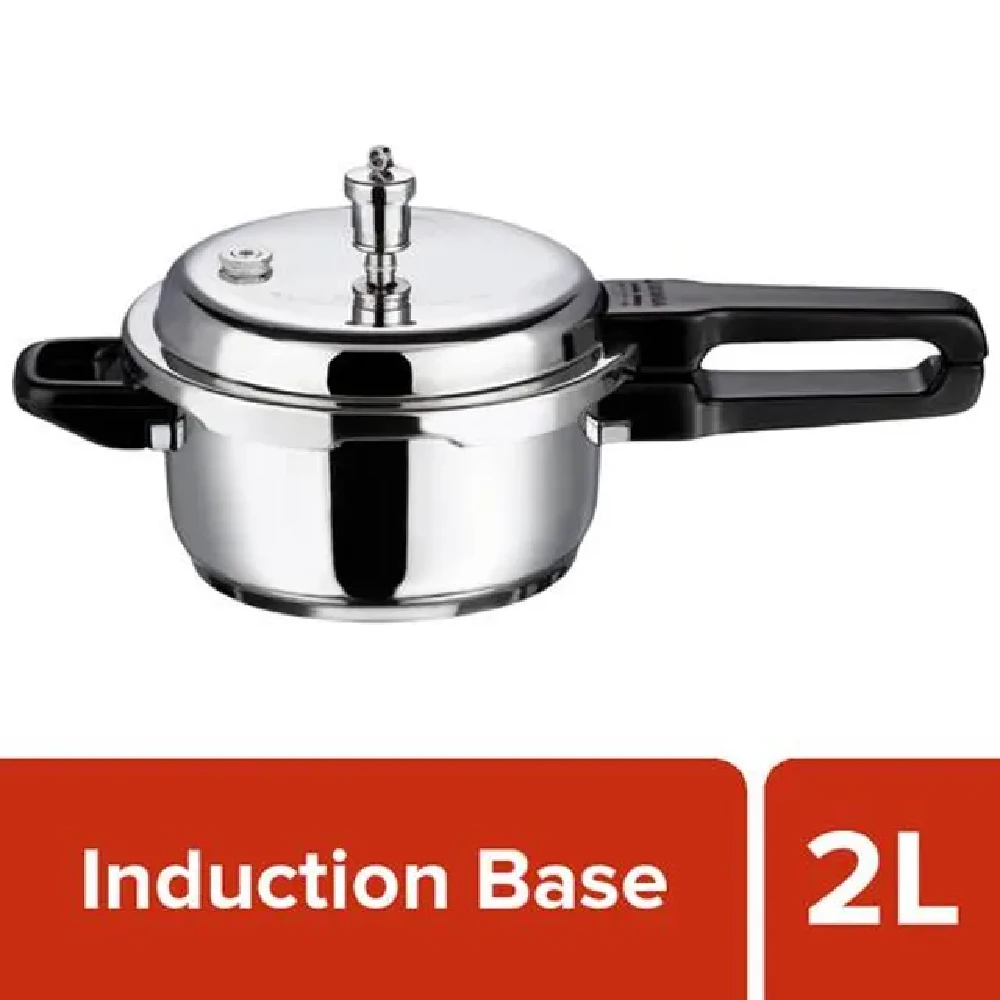 Induction Base Litre Pressure Cooker Stainless Steel Buy Borosil