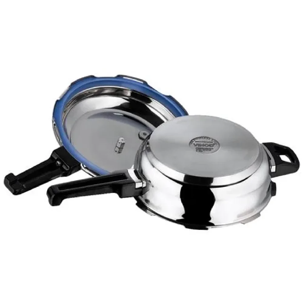 Vinod Stainless Steel Outer Lid Pressure Cooker/Pan - Induction Base - Image 2