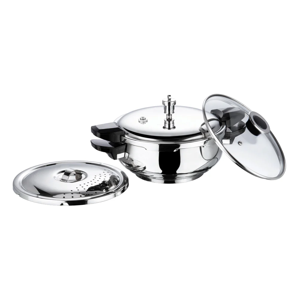 Vinod Cookware 18 8 Stainless Steel Magic Pressure Cooker
