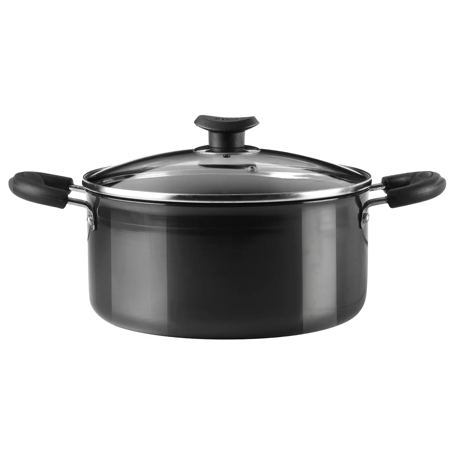 Vinod Cookware Hard Anodised Sauce Pot with Lid - Image 2