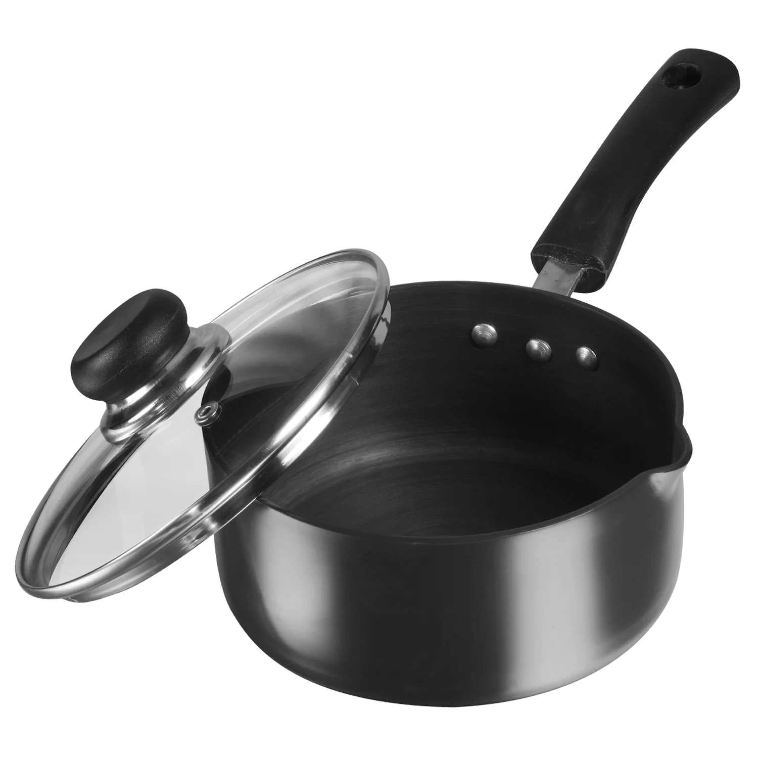 Vinod Hard Anodised Saucepan (induction Friendly) With Lid