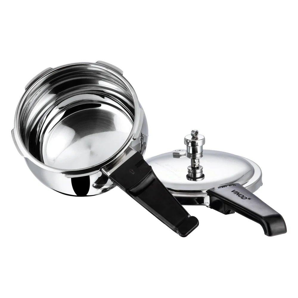 Vinod Cookware 18/8 Stainless Steel Splendid Plus Pressure Cooker - Image 2