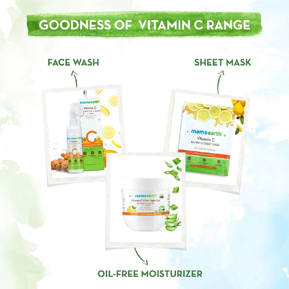 Vitamin C Bamboo Sheet Mask with Vitamin C and Honey for Skin Illumination - Image 6