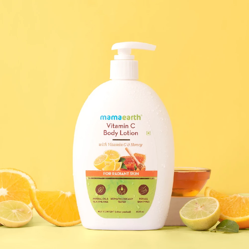 Vitamin C Body Lotion with Vitamin C and Honey for Radiant Skin - Image 2