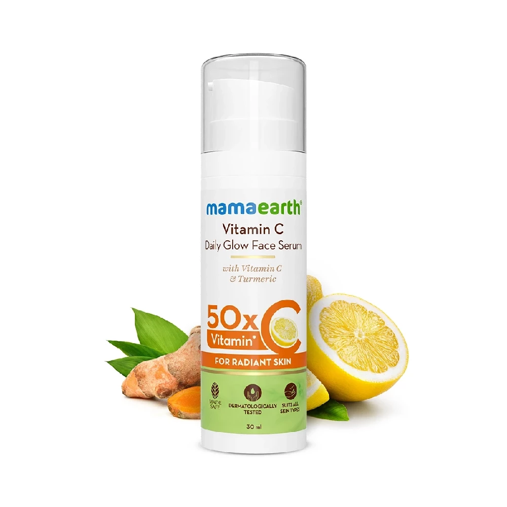 Vitamin C Daily Glow Face Serum With Vitamin C & Turmeric for Radiant Skin - Image 1