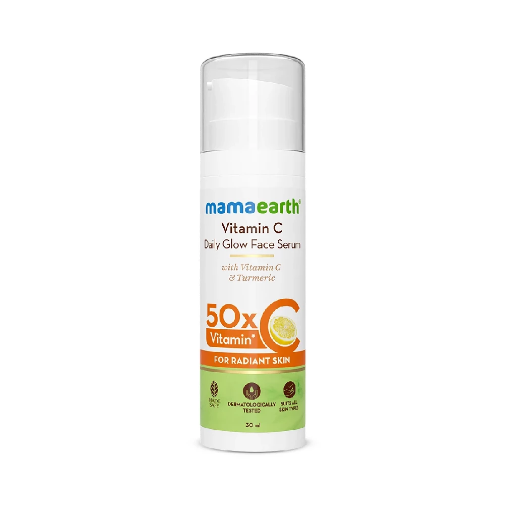 Vitamin C Daily Glow Face Serum With Vitamin C & Turmeric for Radiant Skin - Image 2