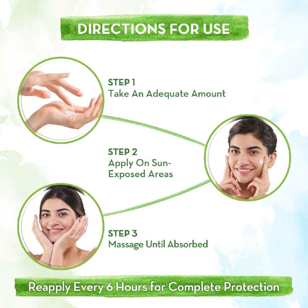 Vitamin C Daily Glow Sunscreen with Vitamin C & Turmeric for Sun Protection & Glow - Image 3