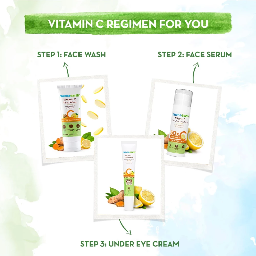 Vitamin C Daily Glow Under Eye Cream with Vitamin C & Turmeric for Dark Circle Reduction - Image 5