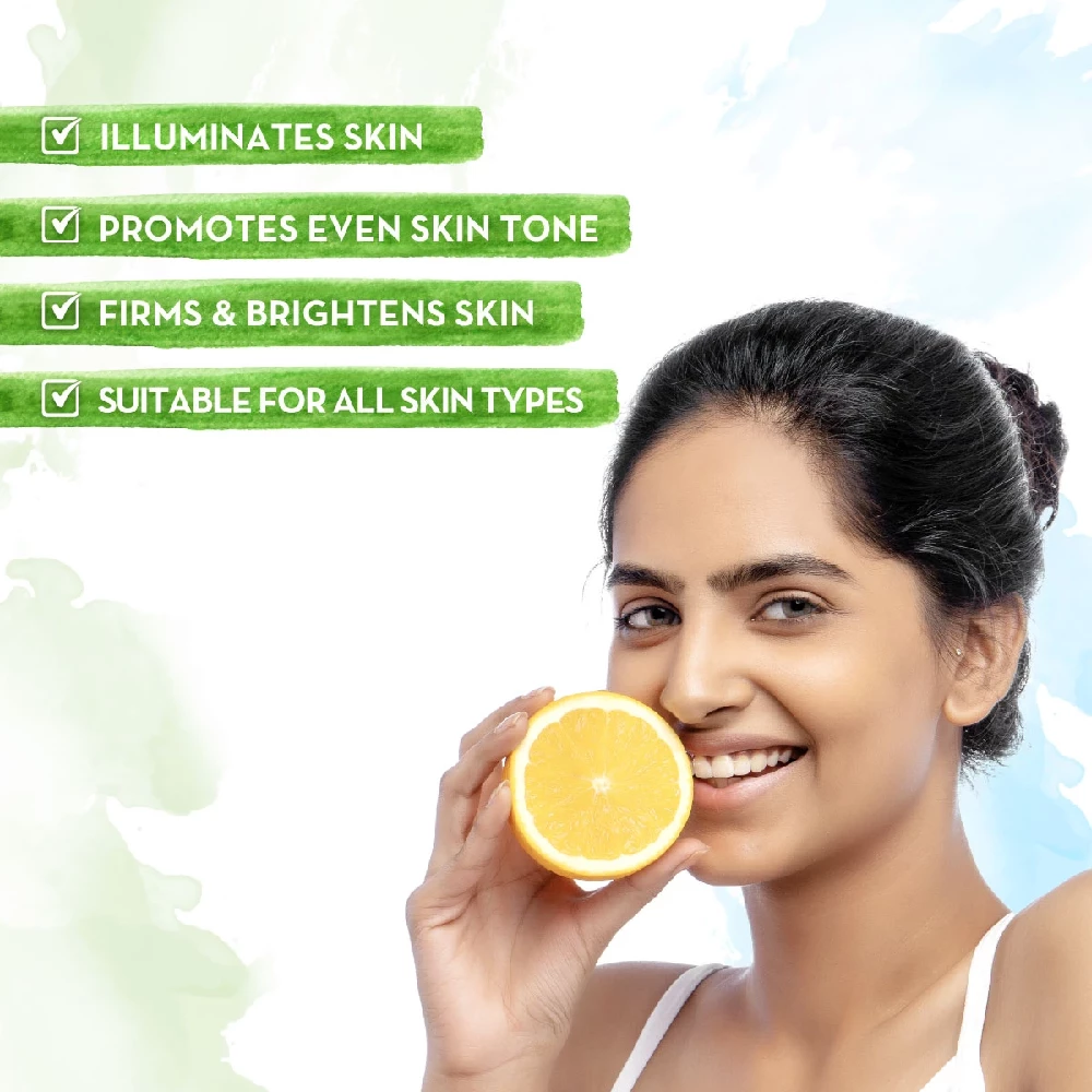 Vitamin C Face Mask With Vitamin C and Kaolin Clay for Skin Illumination - Image 2
