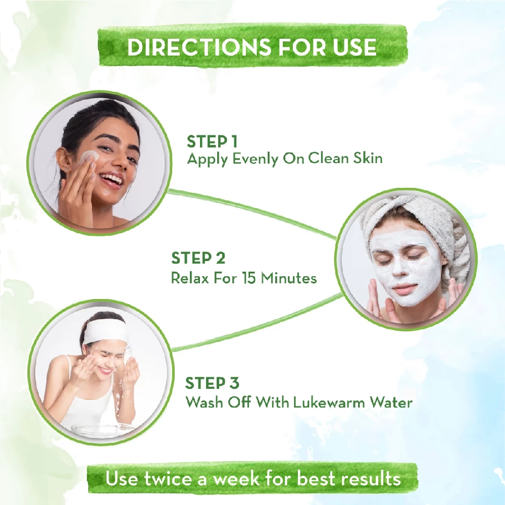 Vitamin C Face Mask With Vitamin C and Kaolin Clay for Skin Illumination - Image 4