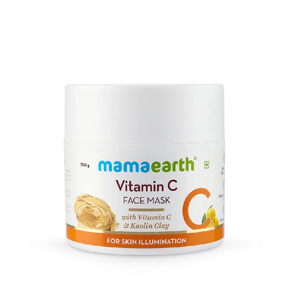 Vitamin C Face Mask With Vitamin C and Kaolin Clay for Skin Illumination - Image 7