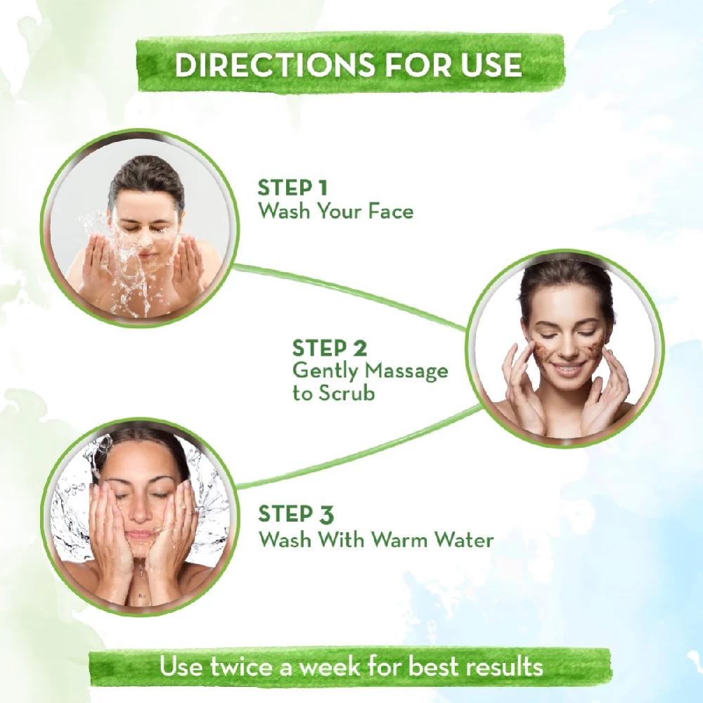 Vitamin C Face Scrub for Glowing Skin, With Vitamin C and Walnut For Skin Illumination - Image 4