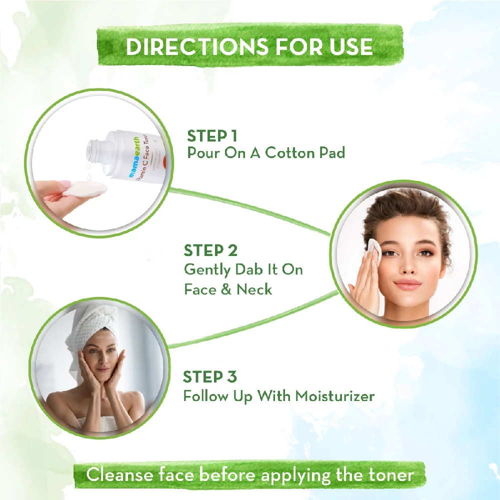 Vitamin C Face Toner with Vitamin C and Cucumber for Pore Tightening - Image 5