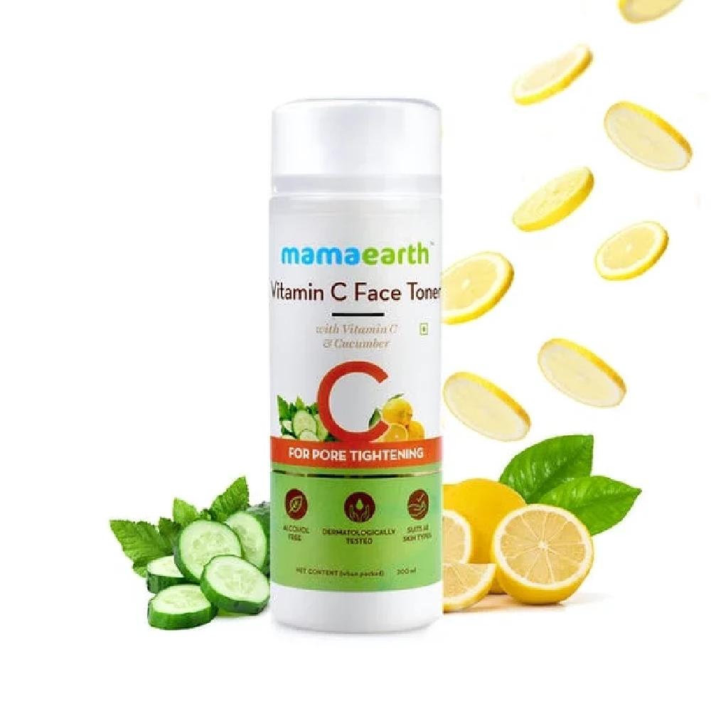 Vitamin C Face Toner with Vitamin C and Cucumber for Pore Tightening - Image 9