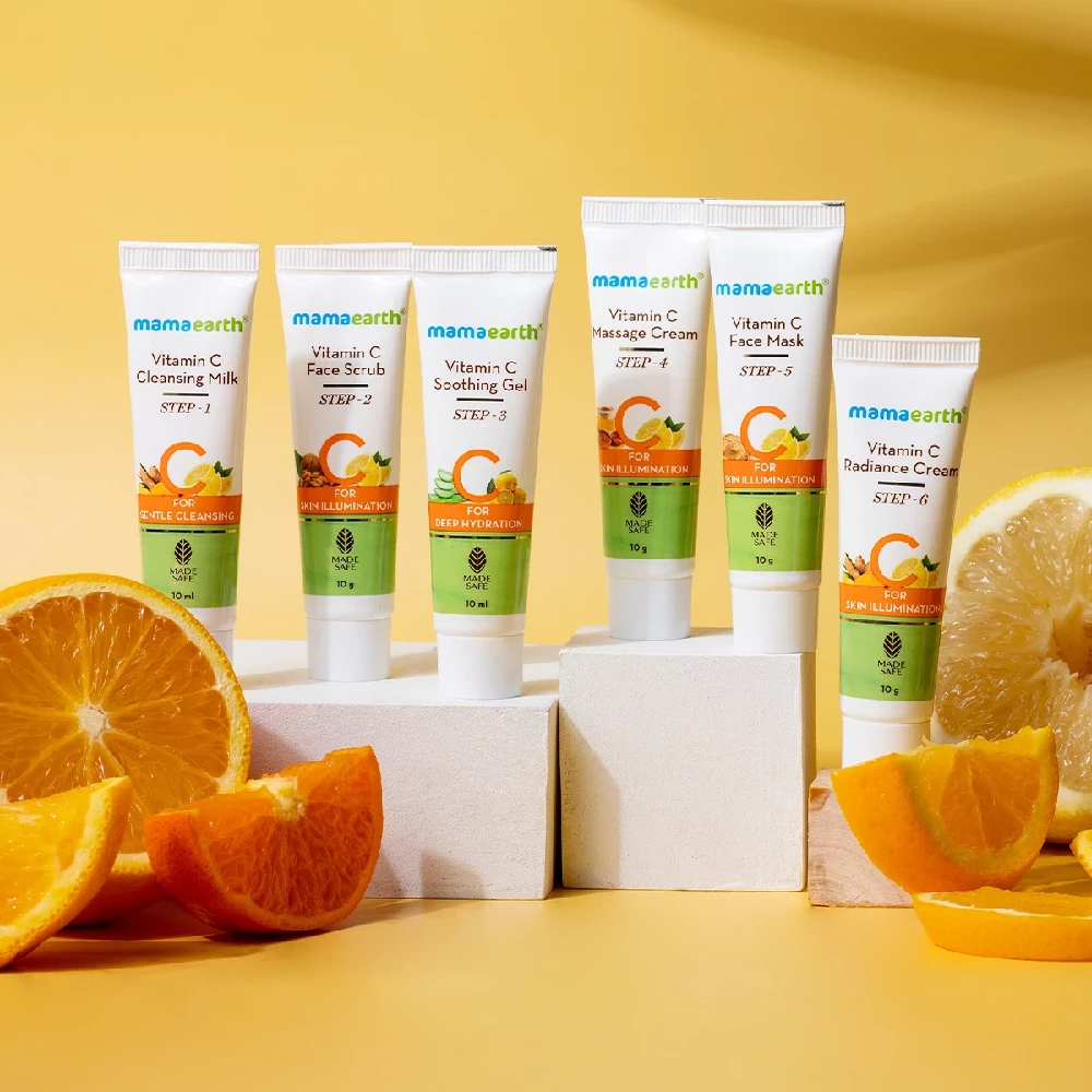 Vitamin C Facial Kit with Vitamin C & Turmeric for Skin Illumination - Image 9