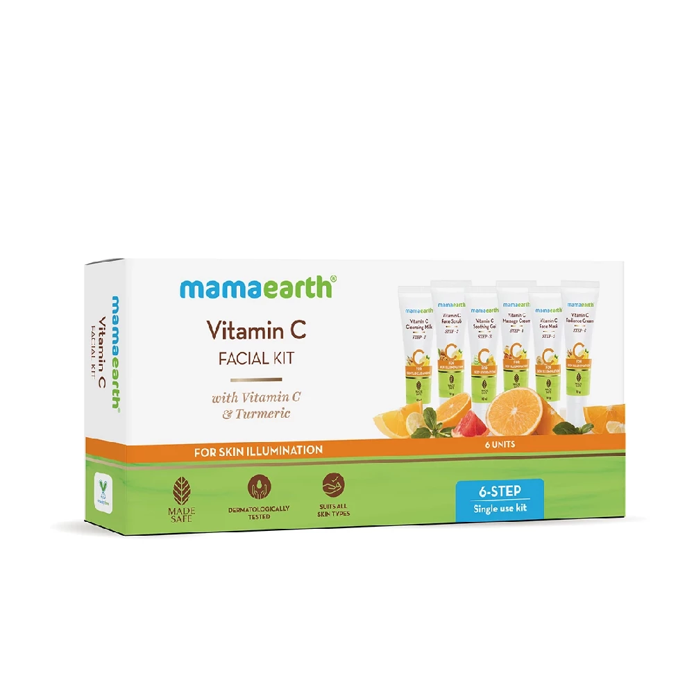 Vitamin C Facial Kit with Vitamin C & Turmeric for Skin Illumination - Image 15