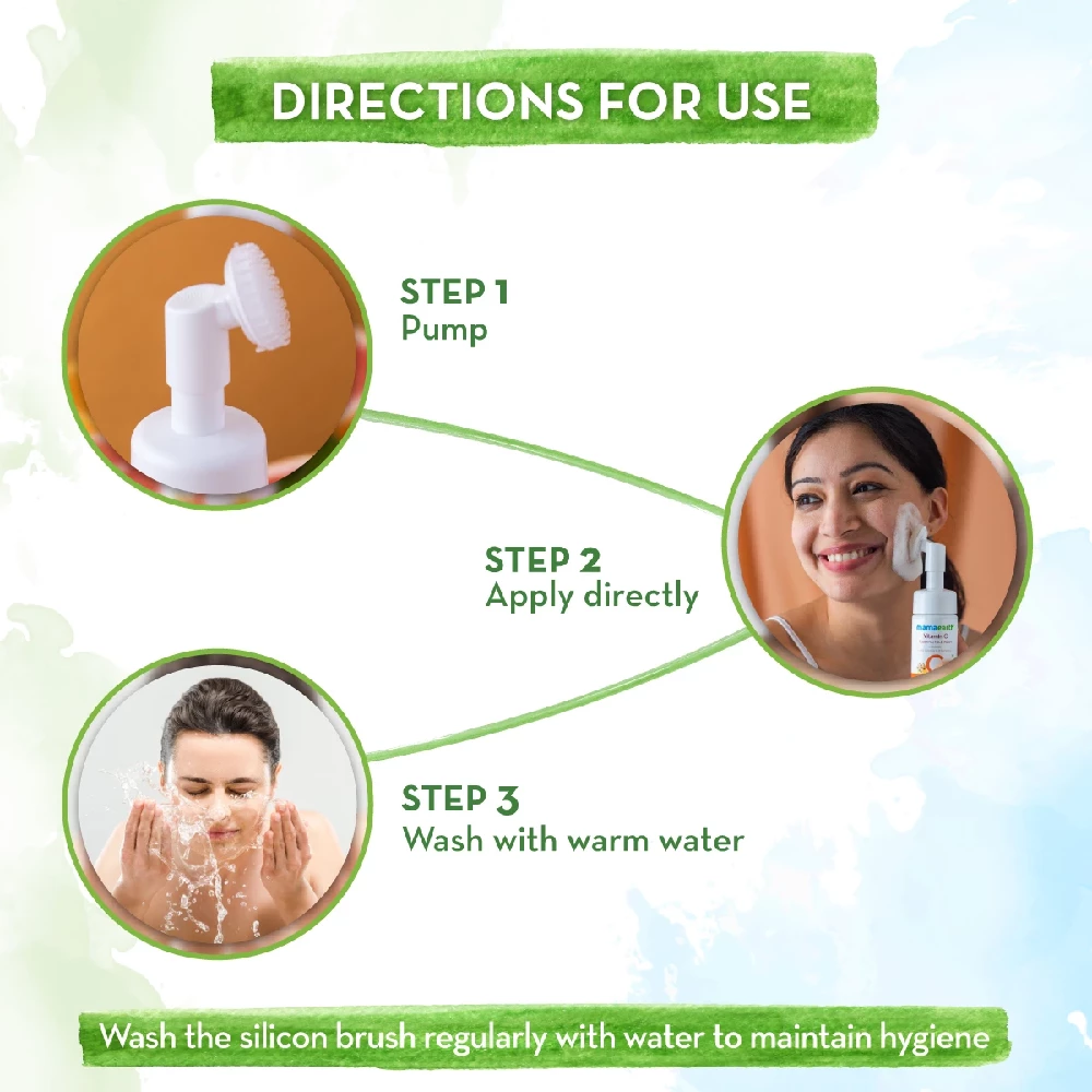 Vitamin C Foaming Face Wash with Vitamin C and Turmeric for Skin Illumination - Image 5