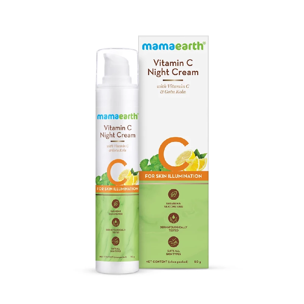 Vitamin C Night Cream with Vitamin C and Gotu Kola for Skin Illumination - Image 7