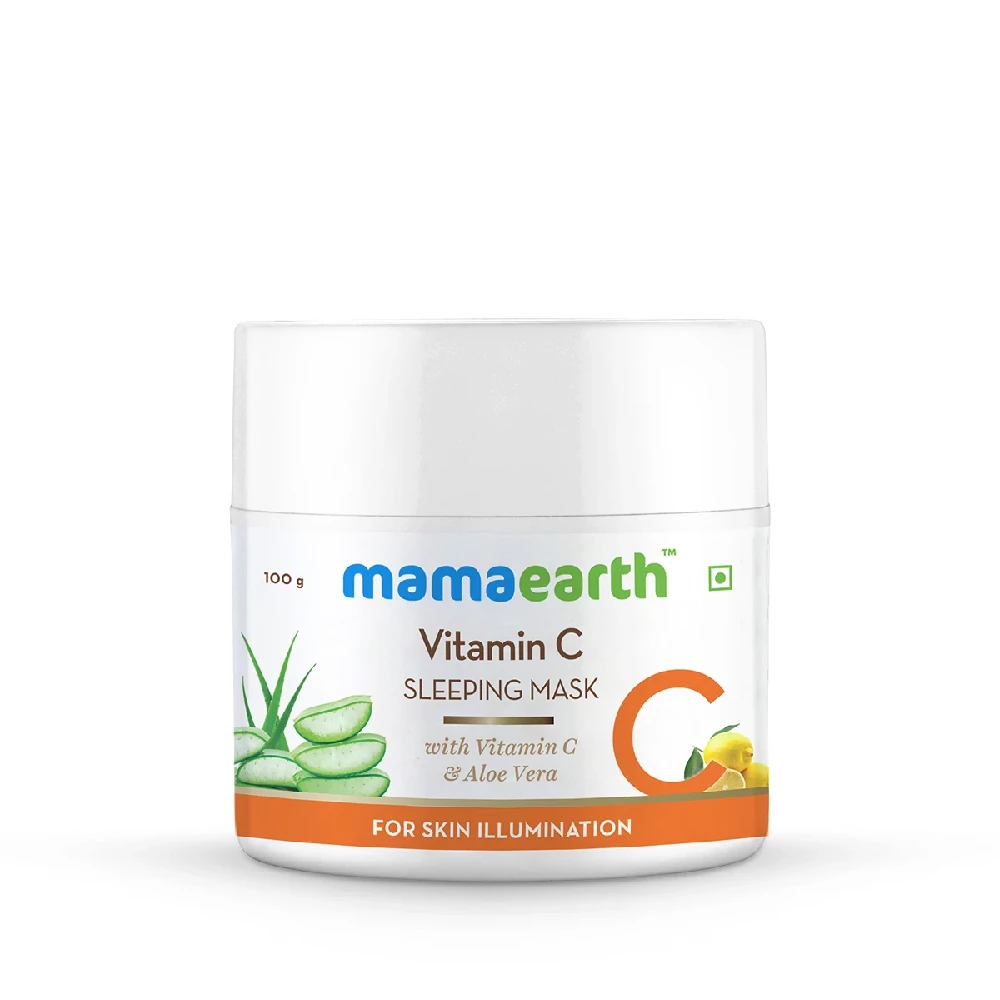 Vitamin C Sleeping Mask with Aloe Vera for Skin Illumination - Image 8